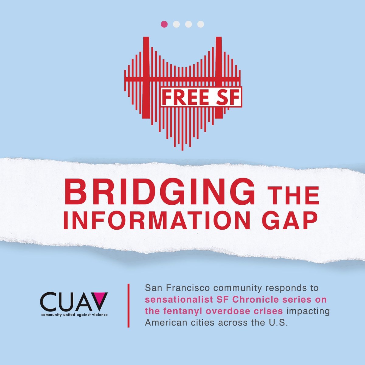 It's been over a month since the <a href="/sfchronicle/">San Francisco Chronicle</a> published their sensationalist series that perpetuated stereotypes on the immigrant community.

They failed to provide corrections or significant context so today we’re publishing <a href="/CUAV/">CUAV</a>'s letter to the editor to bridge the info gap.✍️