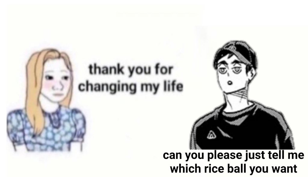 blackadlers's tweet photo. me if i ever got to step foot inside onigiri miya https://t.co/wGC6EKopmo