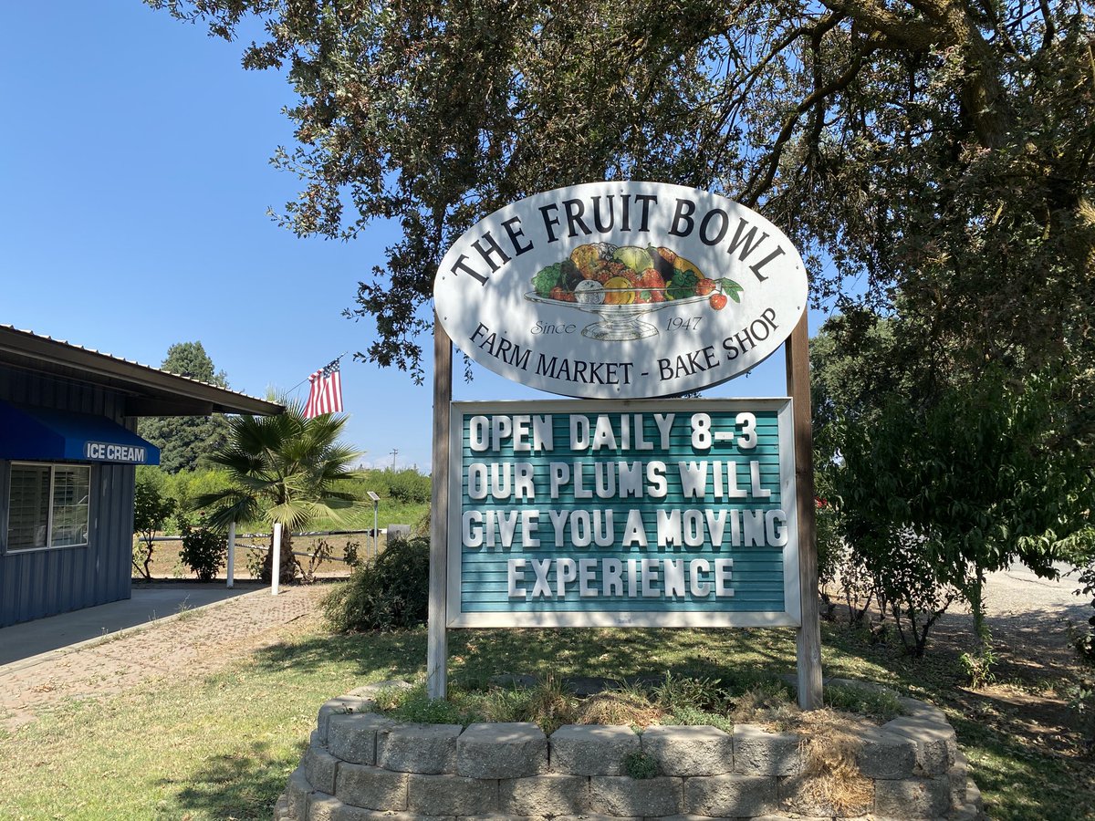 A benefit of country life. And the fruit pies are good too!