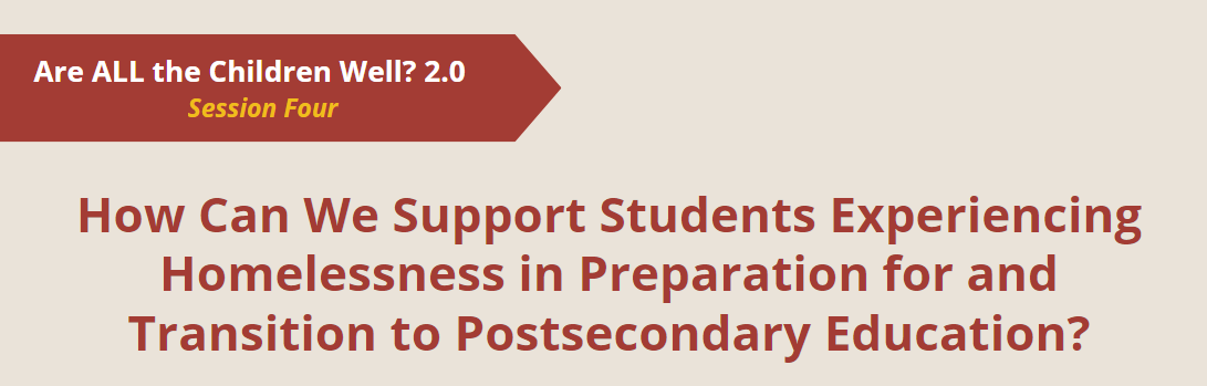 pearlstrats's tweet photo. 🗣 #Webinar alert! Join @pearlstrats and @MAEC4Ed on Sept 21 for a webinar entitled How Can We Support Students Experiencing #Homelessness in Preparation for and Transition to #Postsecondary Education?
Learn more and register👉https://t.co/WdqXfMRdXq
#College #HigherEducation https://t.co/sOzRytubJx