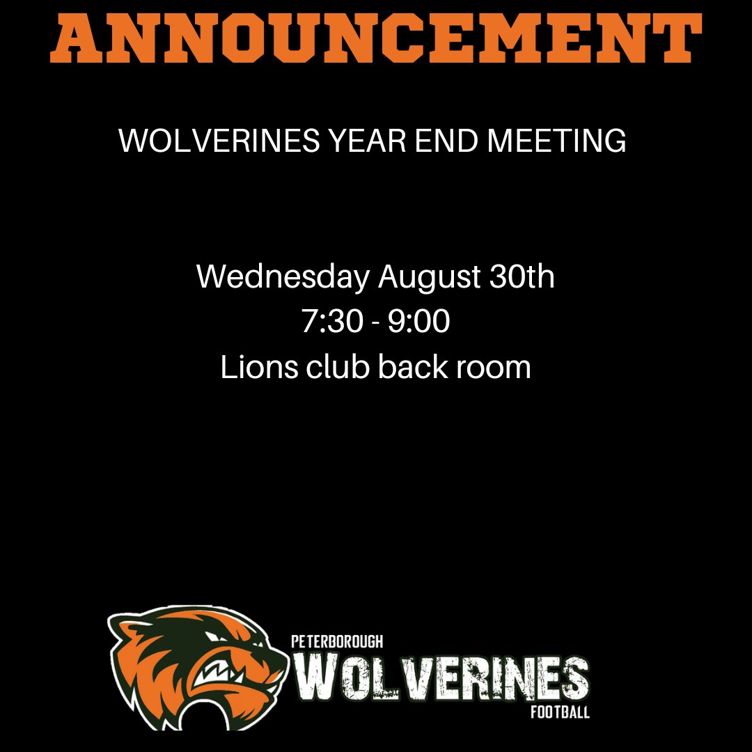 Peterborough Wolverines Football Club tweet media