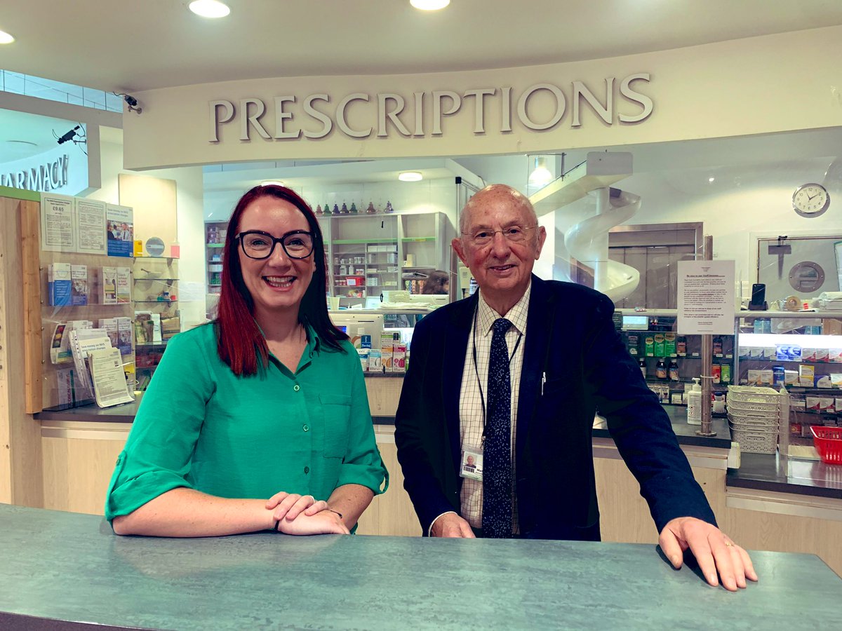 Happy 1 month of my biggest adventure yet! HUGE thank you to <a href="/wickerpharmacy/">Wicker Pharmacy</a> for making me feel like part of their Pharm-ily!I’ve finally stopped getting lost in the building&amp; the handover from <a href="/wickerpharm/">Martin</a> has officially started  #wickerpharmacy #sheffield #superintendentloading