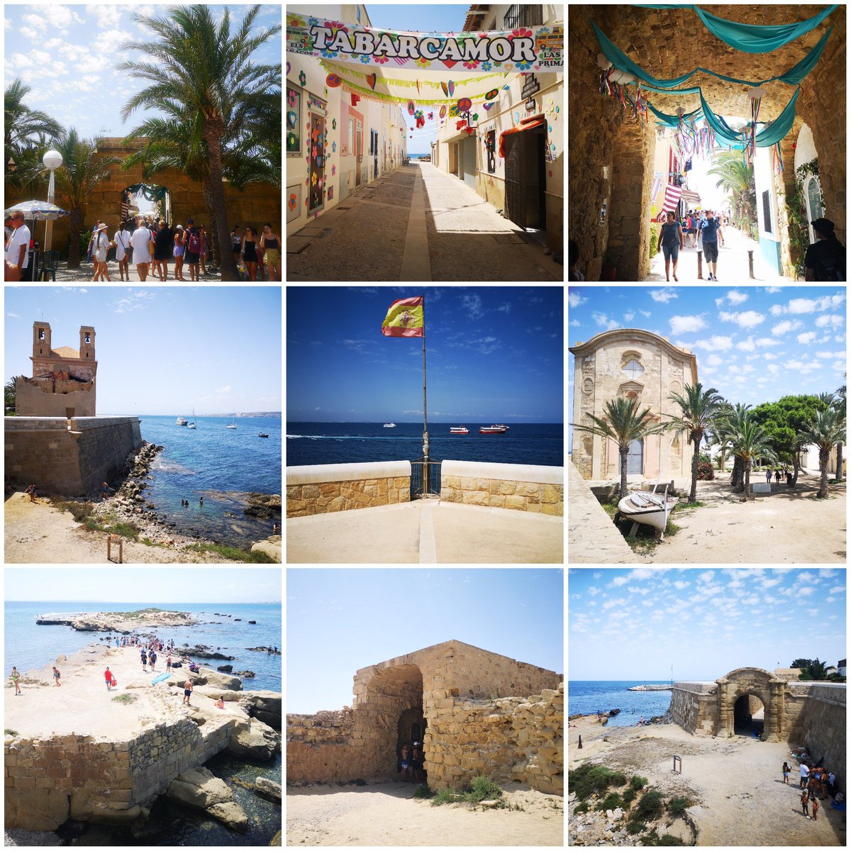 viajerosalblog's tweet photo. 😎🏖️Única isla habitada de #ComunidadValenciana, #IslaDeTabarca #Alicante fue refugio de #piratas, en el S.XVIII se fortifica y se levanta un pueblo para alojar familias pesqueras de #Génova.  Su #muralla es #ConjuntoHistóricoArtístico #BienDeInterésCultural, #playas y #calas 🔝. https://t.co/9rZEyUFzcm