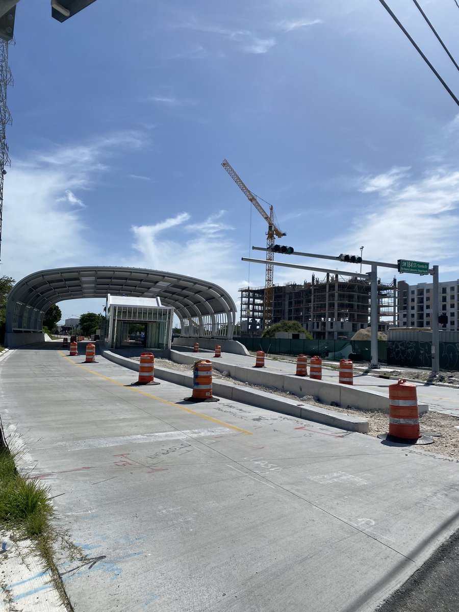SDadebrtupdates's tweet photo. SW 184th Street / Perrine Station and associated high-density residential development. Looking great! https://t.co/1zMeGON5ou