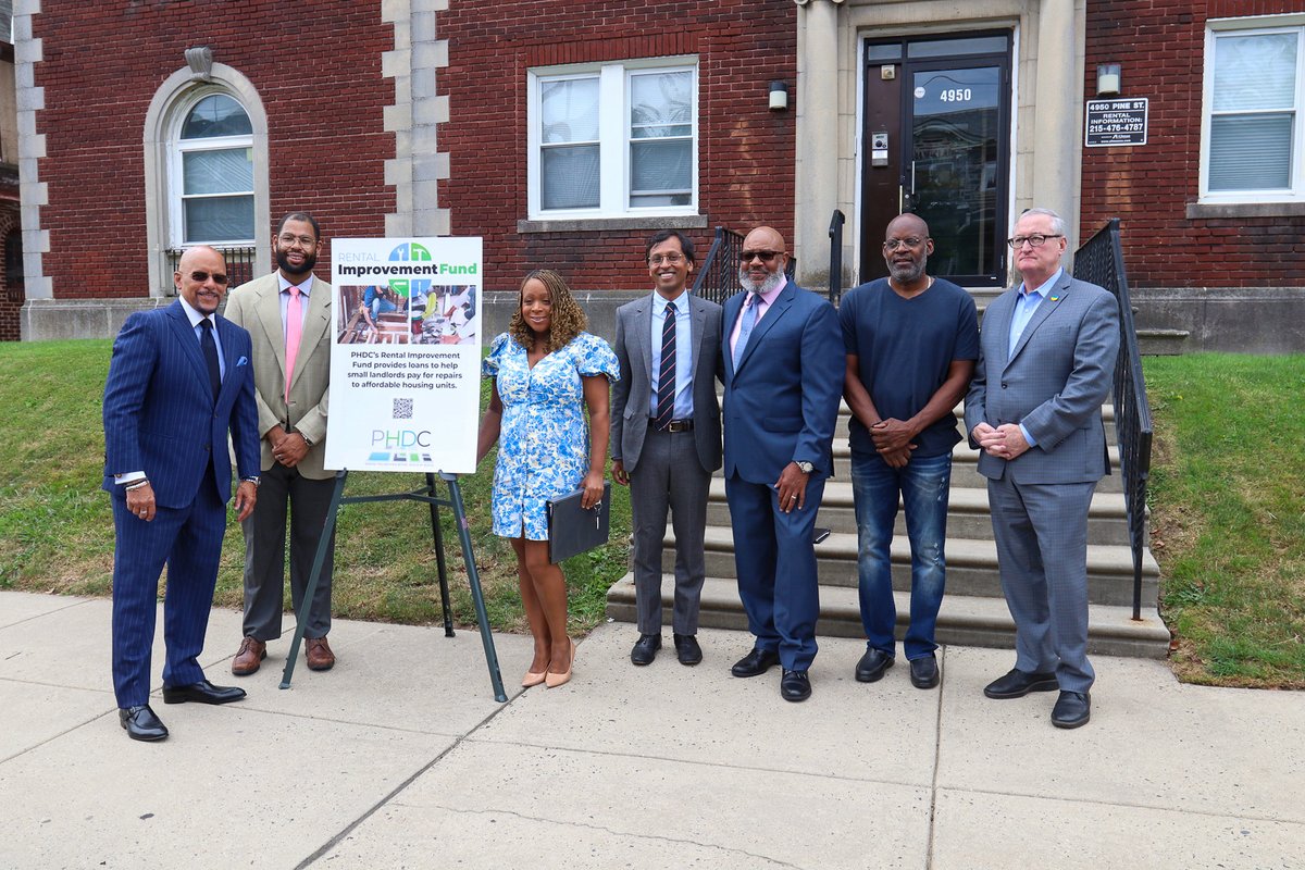 PhillyMayor's tweet image. Safe and affordable housing is critical to creating a more equitable Philadelphia. That’s why we launched the Rental Improvement Fund today–providing small landlords with capital for needed repairs in exchange for maintaining reasonable rents. bit.ly/44m08hq