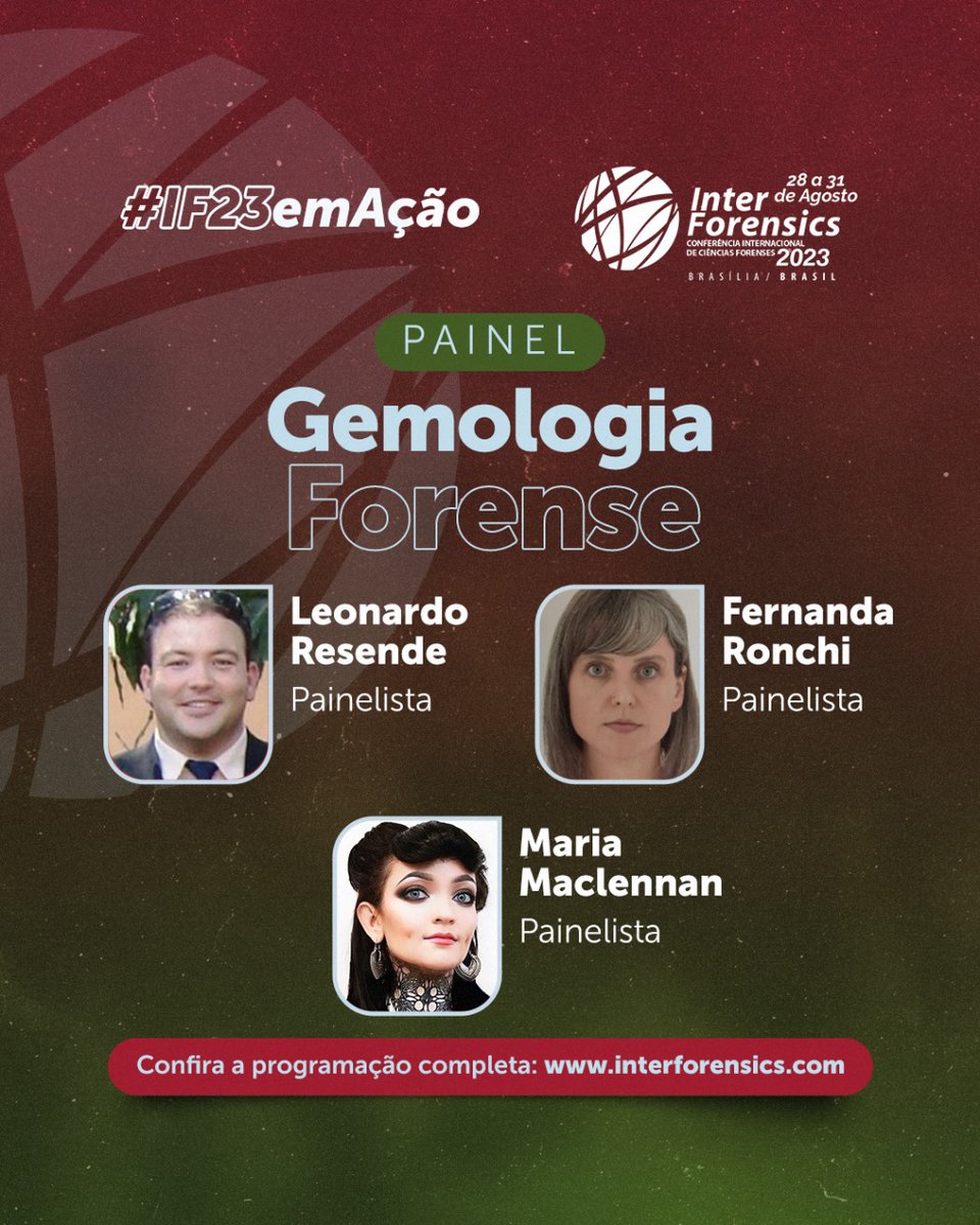 interforensics's tweet photo. Confira a programação completa da InterForensics 2023 no site!

E se você ainda não fez sua inscrição para a IF 2023, não perca tempo!

🔗 Saiba mais: https://t.co/DiosC4PjSA

#InterForensics2023 #InterForensics #CiênciasForenses #PeríciaCriminal  #JustiçaPelaCiência https://t.co/3SUIoYu9qR
