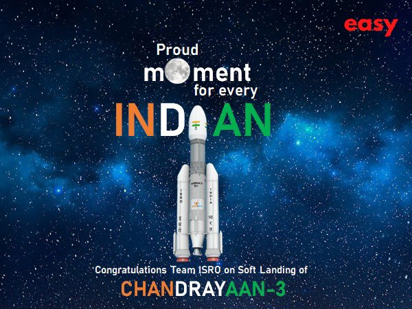 #Chandrayaan3 #IndiaOnTheMoon #ISRO <a href="/PMOIndia/">PMO India</a>
