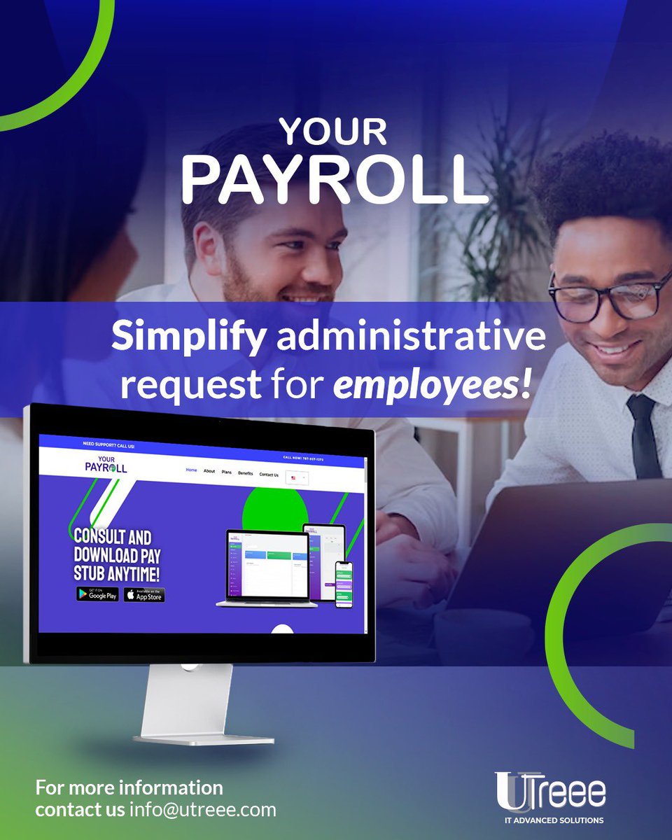 utreeeitadvance's tweet photo. Facilitate processes with #Yourpayroll and allow your employees to manage administrative processes on their own, saving time and safely.

Do you want more information? Contact us!. 📲 https://t.co/vmSe7FH5l7