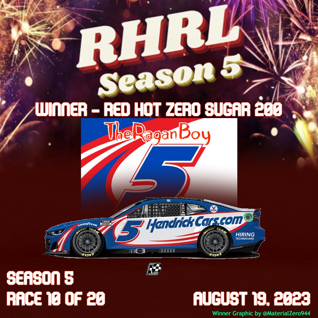 Repost to congratulate this past weekends winners!

On Friday, JES West won on debut, a feat only accomplished one other time this season!
On Saturday, TheRaganBoy got win no. 1 at Daytona for a crucial guaranteed playoff berth in the regular season finale!