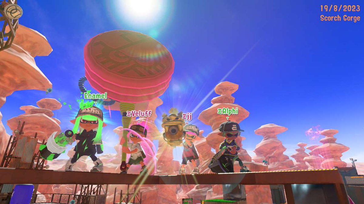 Magna_Iris_Spl's tweet photo. Late better than never! Magna Iris made Gamma Bracket this past Low Ink. Our Gamma run didn't go as planned, but we're focused and ready to go at it again next tourney!
@alphiqus-Not a Slosher main
@Veluff_-Wiper One Trick
@jj_spl3-Retitred Fridge
@__Enamel__-Ballpoint in denial https://t.co/708aWrW39w