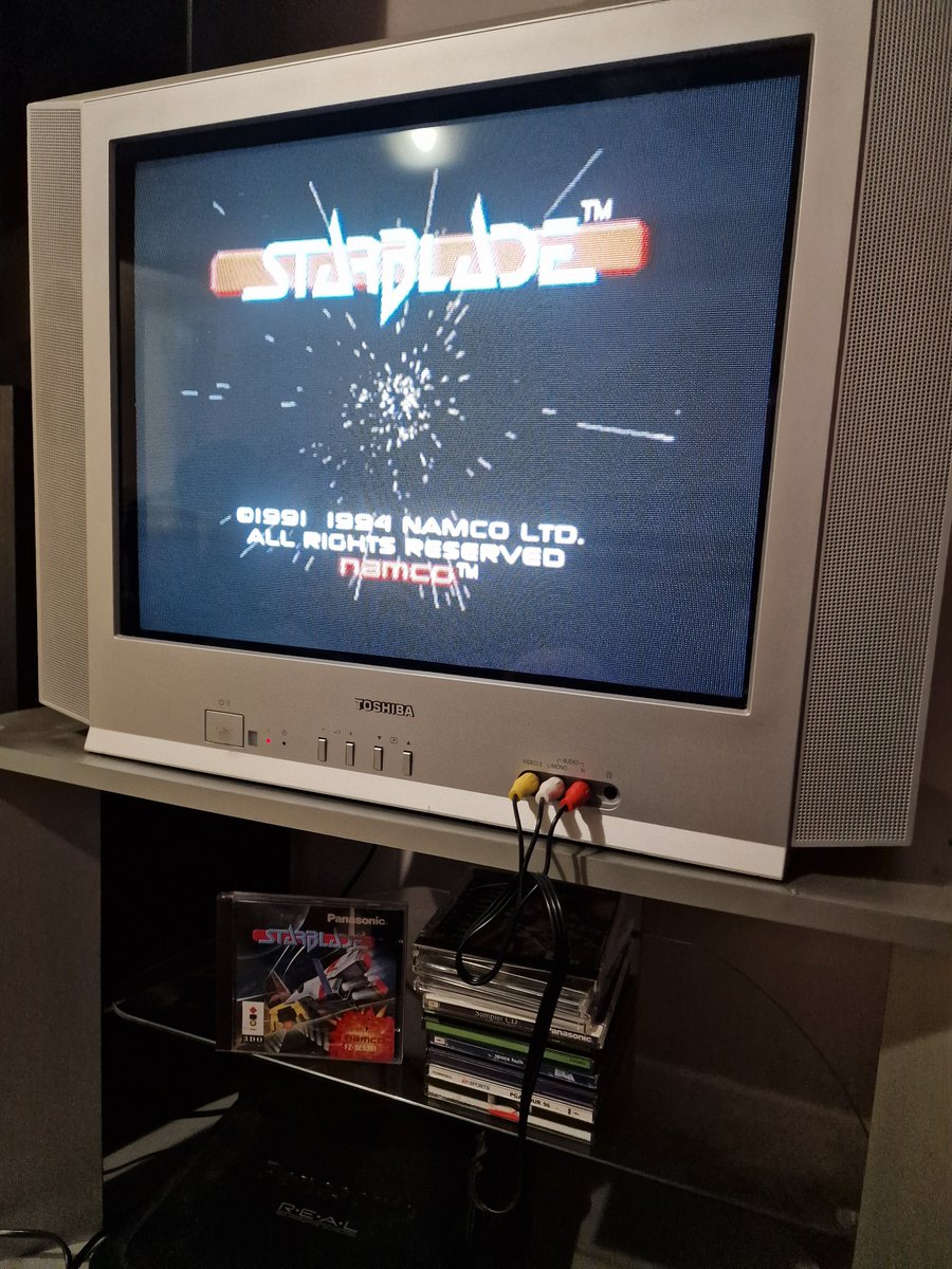 GamersPardise's tweet image. Time for some starblade on the 3do

Am really a fan of this game. Who else is?

#3do #RETROGAMING #retrogames #retrograde #gamer #CRT