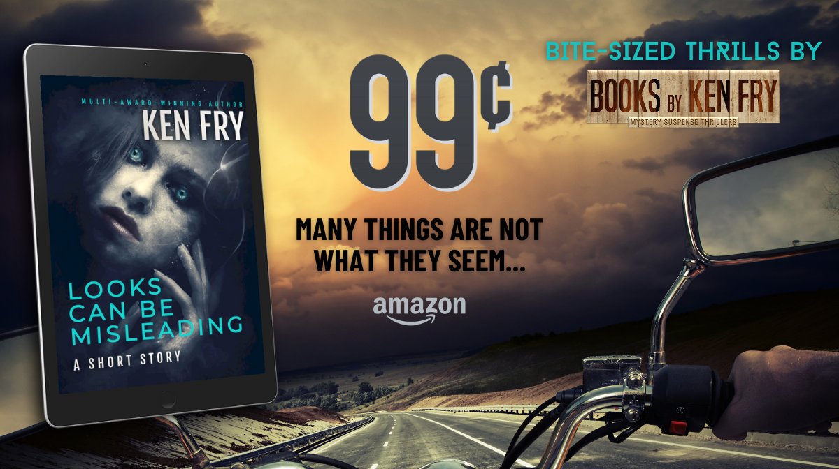#99cents Bite-Sized Thrills! For readers on the go. 📌getbook.at/looksmisleading Don't trust your eyes. Many things are not what they seem. #horror #suspense #shortstory #readers #IARTG #BookBoost #mustread #amreading