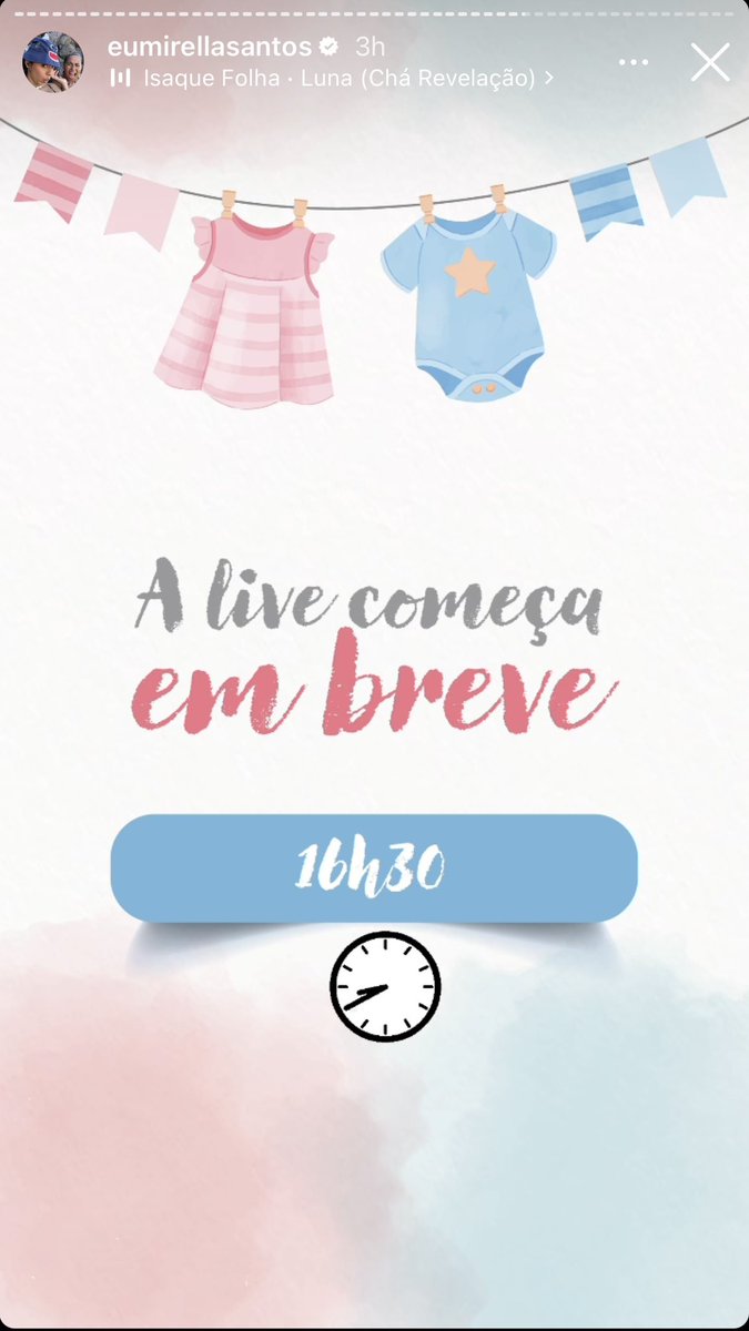 guiolibeiro's tweet photo. É MENINA!!! Estava na “nossa cara” o tempo todo. Quando a Mirella fez o post com música, me atentei ao nome da música que é Luna. A live só confirmou minha teoria e 1.1M de pessoas assistindo. https://t.co/9eSptKFHjR