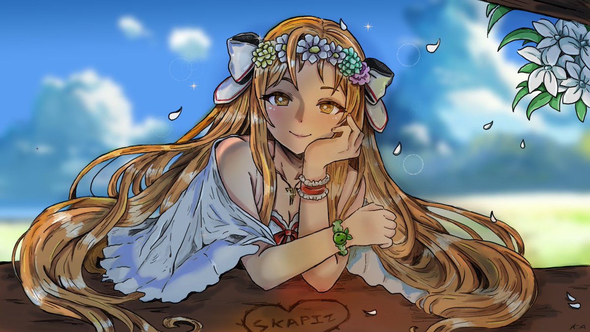 Asuna Fanart (⁠◍⁠•⁠ᴗ⁠•⁠◍⁠)⁠❤ with some Lost ark easter eggs 
#manga #draw #drawing #dessin #mangaart #mangadrawing #art #artwork #artofinstagram #artoftheday #artist #mangaartist #cute #kawaii #artistVS2023 #fanart #fanartanime #Fanarts #SAO #asuna #SwordArtOnline