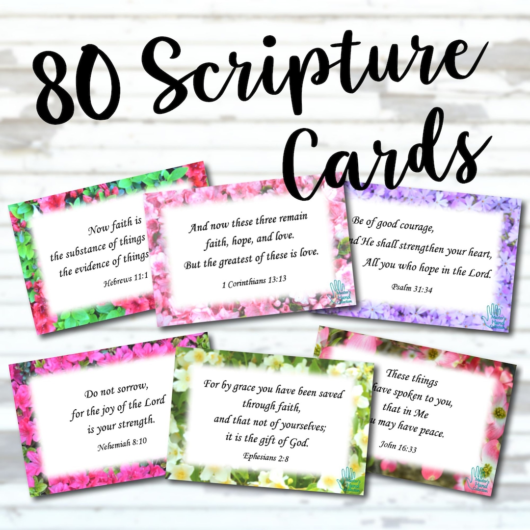 mastershandcoll's tweet photo. These #bibleverse cards will help you memorize #scripture and connect with #Jesus a little more every day. Plus they're on sale in my #etsyshop today! https://t.co/y6Ko32yJ6V #biblestudy #etsy #etsyfinds #Devotional #Christian #jesuschrist https://t.co/uysacVlAlN