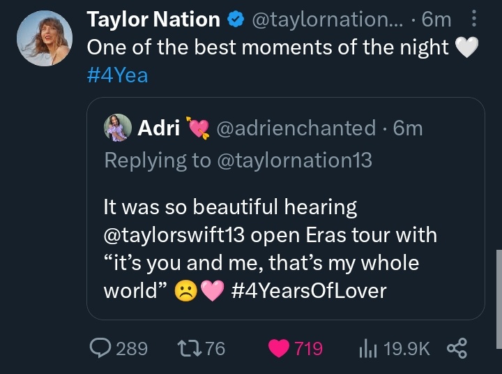 SwiftieMixers's tweet image. #4Yea ?? 😭 @swifferstruggle