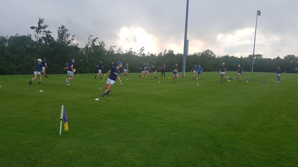 JJDoyle1's tweet photo. Tonight our @OfficialWexGAA #modelacademy U16 hurlers had their final training session in @HaloTiles COE in prep for the #Michaelfoley and @KildareGAA tournaments on Saturday. The very best of luck to all the players and management #hurlawayeveryday 💜💛 https://t.co/S0UR7xMt7h