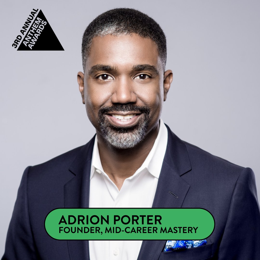 anthemawards's tweet photo. Meet brand new Anthem Judge, @adrionporter! https://t.co/6UVKAQJUje

More in the 🧵👇✨ https://t.co/A8wakwk3RD