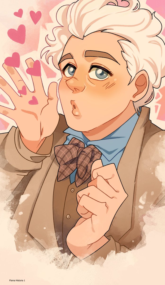 BiancatStella's tweet photo. ✨💕🩷💟 Bless you my dearꜝꜝ 💟🩷💞✨

// #GoodOmen2 
#GoodOmensFanArt // https://t.co/J4B8ubzTir