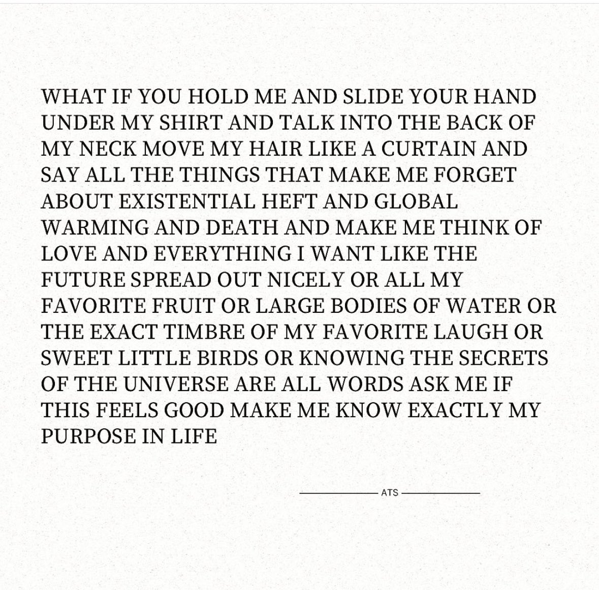 whispertothesun's tweet photo. Make me forget (and remember)

Words from @amyturnsharp https://t.co/t5i6Jpm3nG