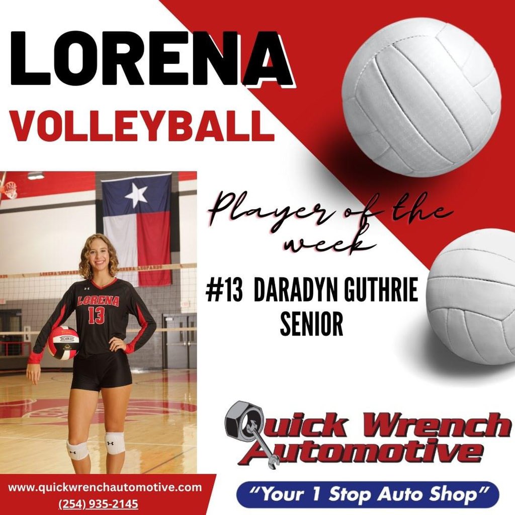 Lorena High School Volleyball tweet media