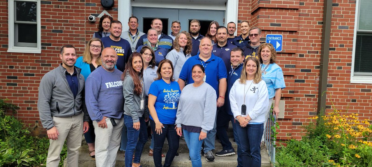 Jefferson Township AC Falcons ready to rock the new school year! <a href="/JTPSBOE/">Jefferson Twp BOE</a>