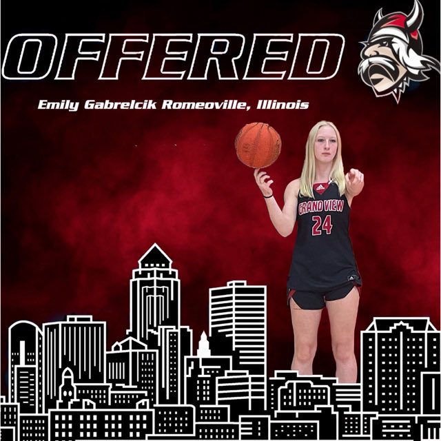 After another amazing visit i’m very proud to have received an offer from <a href="/gv_wbb/">Grand View Basketball</a> thank you <a href="/CoachCronk/">Coach Michael Cronk</a> <a href="/CoachJJSE/">Coach Jasmine</a> <a href="/IKeiderling/">Ian Keiderling</a> for the opportunity!
