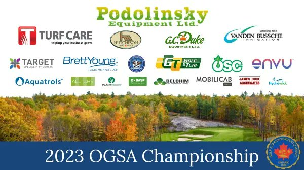 The #OGSA Championship is a month away! Sept 25-26! Make sure to book your rooms with <a href="/DeerhurstResort/">deerhurstresort</a> by this Friday August 25th to get the special rates! <a href="/PodolinskyEquip/">Podolinsky Equipment</a> <a href="/Gr8estShowOnTRF/">Turf Care Commercial</a> <a href="/HutchesonSand/">Hutcheson Sand</a> <a href="/gc_duke/">G.C. Duke Equipment</a> <a href="/VBIrrigation/">Vanden Bussche Irrigation</a>