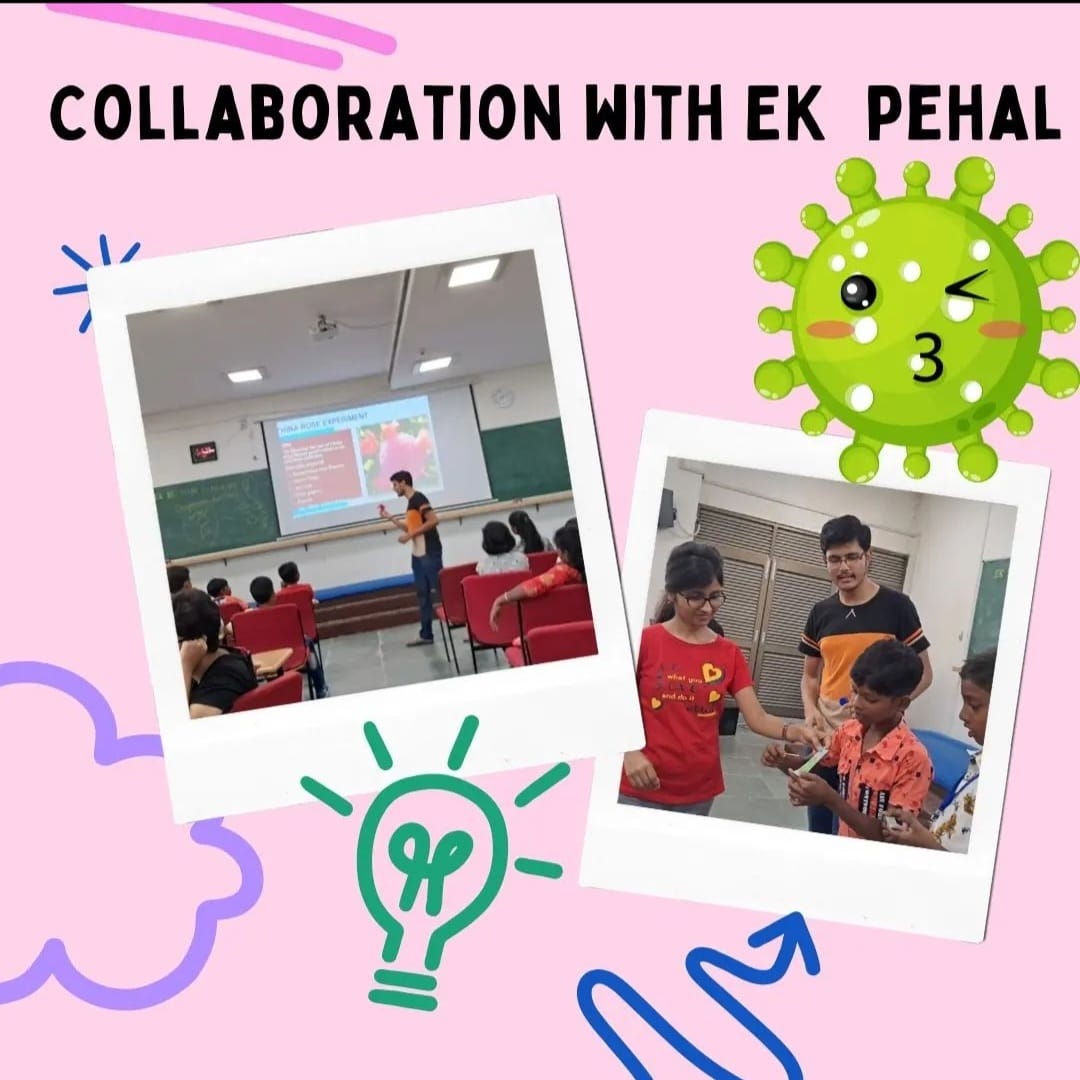 Inspiring young minds: IISER K's Ek Pehal team joins hands with iGEM to unveil wonders of synthetic biology to children. Fostering a passion for Science at an early age!!!

#educationforall #ekpehal #igem #science #biology #synbio