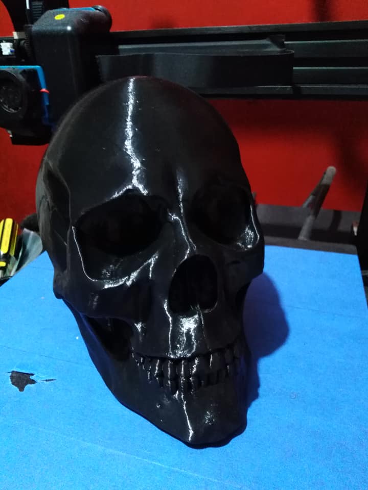 ifactory3d's tweet photo. Nuestros clientes son fanáticos de los craneos!! es uno de los productos que más imprimo #3dprint #skull https://t.co/QSQJqvlDsr