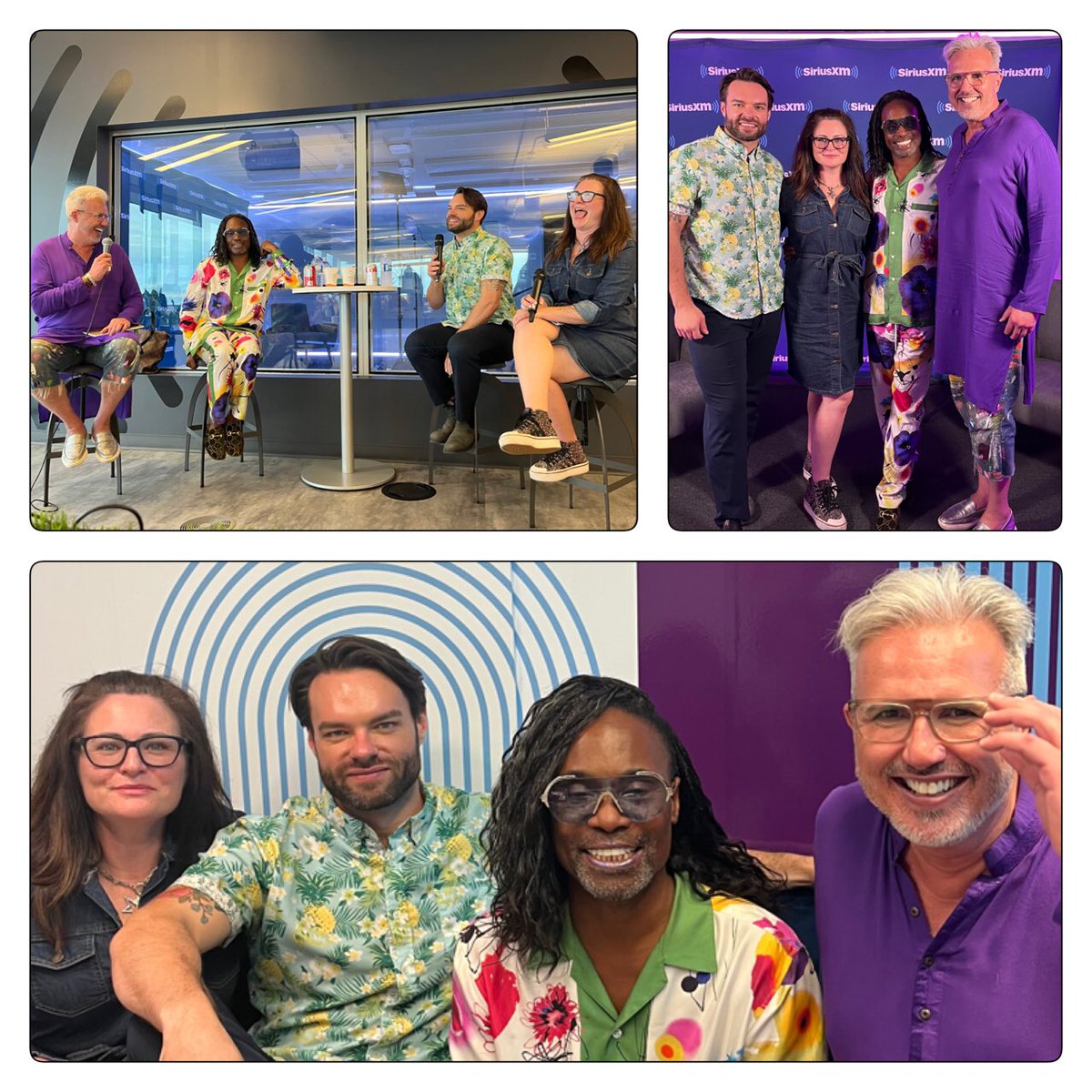ShaunProulx's tweet image. Billy Porter and The Bow’s Matthew McLaughlin brought the light to our taping for @ShaunProulxShow and @TheBreakdown167, talking about making headlines, fashion, making dreams real and The Bow, the new platform for queers by queers, with @AllisonDore and I. (More..)