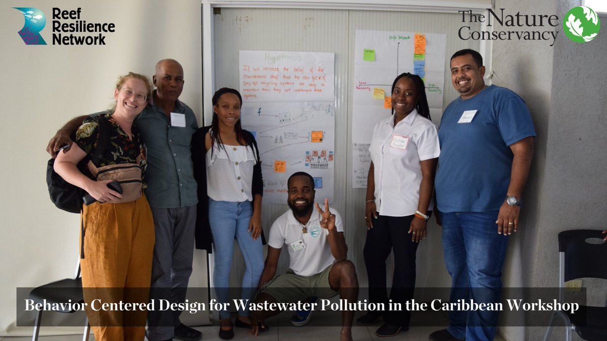 Reef Resilience (@reefresilience) on Twitter photo With <a href="/UNEP_CEP/">UNEP Cartagena Convention & Caribbean Enviro Prog.</a> and <a href="/GEF_CReW/">GEF CReW+ Project</a>, we brought 27 marine managers from 9 Caribbean countries together to learn the Behavior-Centered Design approach from <a href="/Rare_org/">Rare</a> to address #wastewaterpollution challenges. Explore the resources: bit.ly/3YAuMCD With <a href="/UNEP_CEP/">UNEP Cartagena Convention & Caribbean Enviro Prog.</a> and <a href="/GEF_CReW/">GEF CReW+ Project</a>, we brought 27 marine managers from 9 Caribbean countries together to learn the Behavior-Centered Design approach from <a href="/Rare_org/">Rare</a> to address #wastewaterpollution challenges. Explore the resources: bit.ly/3YAuMCD