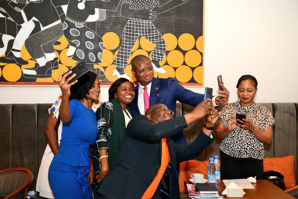 PNUDCameroun's tweet photo. For the youths, the #UNDPInnovationTalks platform has revived their dreams for greatness; #FutureBillionaires.

Mr. @aliouMdia lauded the entrepreneurs for the meaningful ideas shared &amp; recommitted UNDP's engagement to mobilising stakeholders &amp; initiatives for lasting solutions https://t.co/mJaJFSQGi4