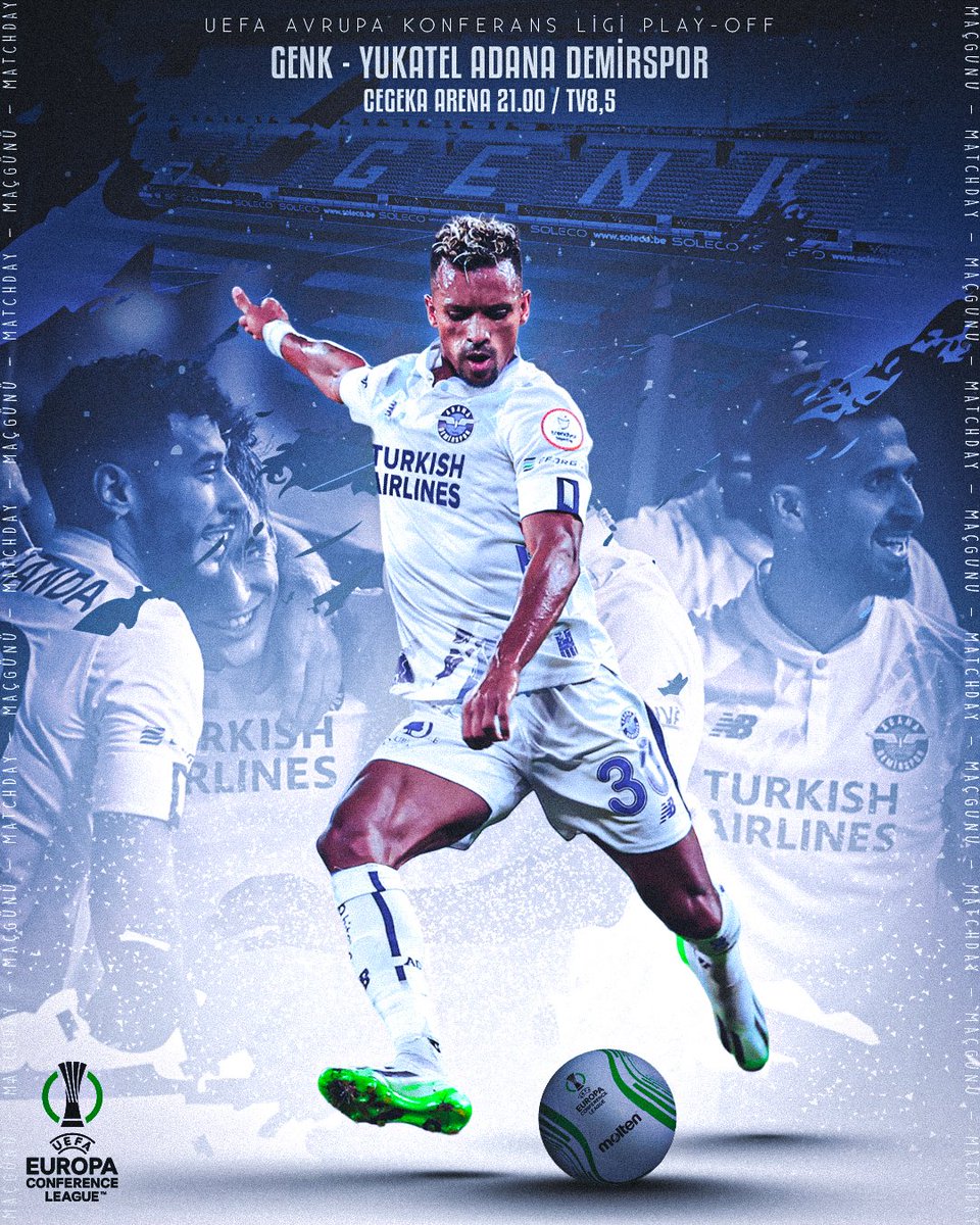 🔥 #AdanaDemirinMaçıVar
🏆 UECL Play-Off
🆚 Genk
🗓 24 Ağustos Perşembe
🕘 21.00
🏟 KRC Genk Arena
📲 #GNKvADS