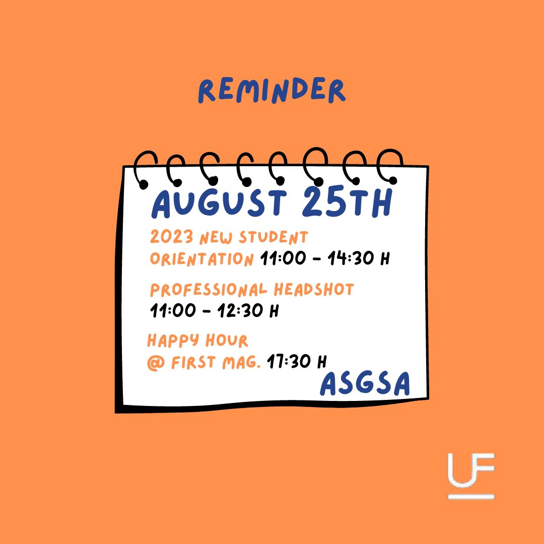 ASGSA_UF's tweet photo. Happening this Week… 👀
#UF
#ANSCI
#ASGSA https://t.co/o0BXTdzNTL