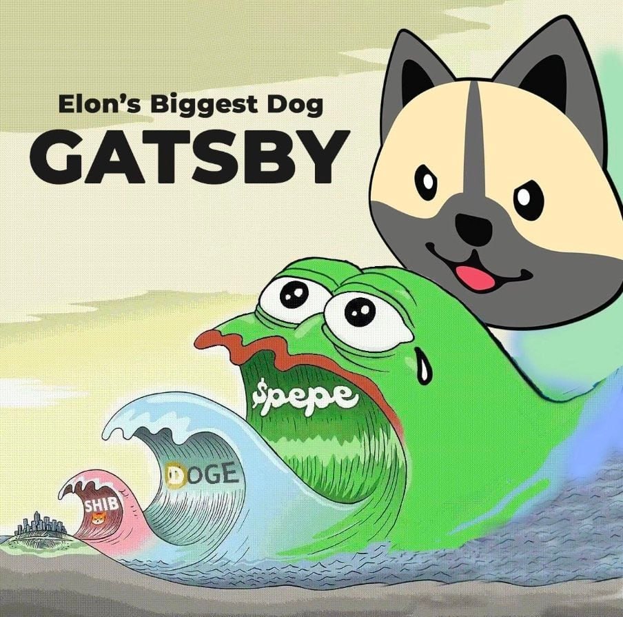 gripto1049322's tweet photo. @moshnayman @yourcryptodj The $gatsby community loves #internationaldogday https://t.co/X2VTKH9VIG