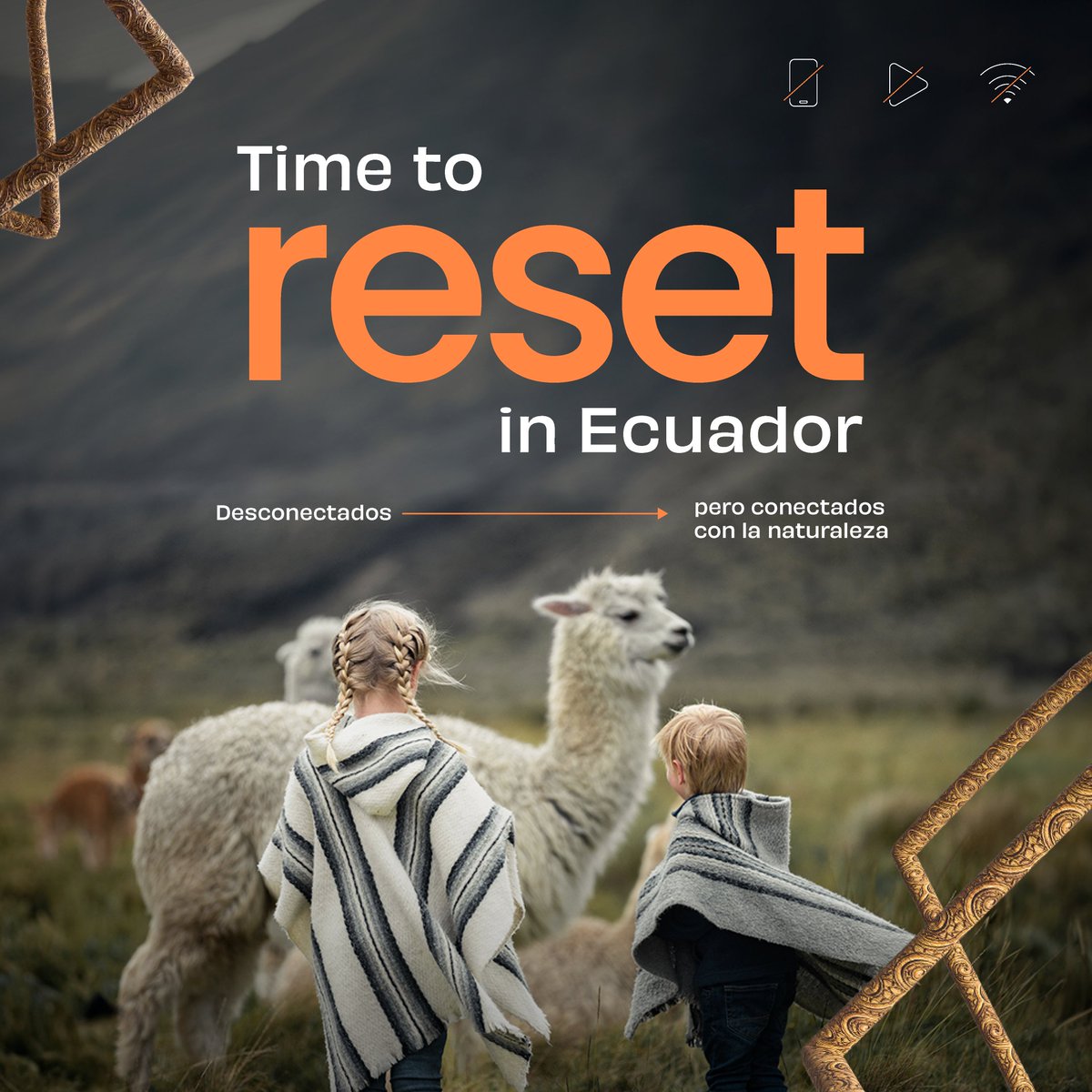 ¡La aventura te espera en Ecuador! 🗺️ Embárcate en un viaje de reconexión, renovación y despertar. Desbloquea tu potencial en esta tierra inspiradora. Únete para descubrir experiencias únicas. Mira el documental 🎬: ecuador.travel

#TimeToReset #NuestroTrabajoContinúa