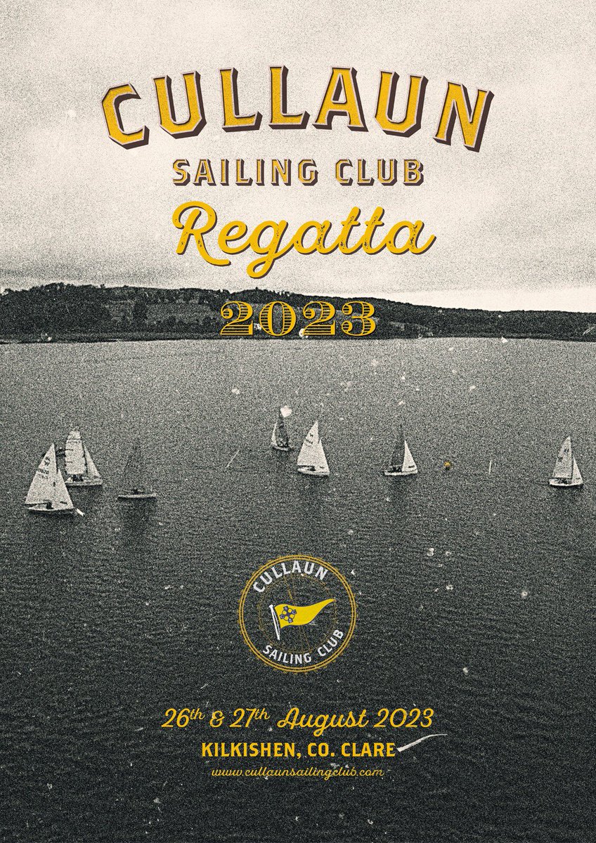 Join us for our annual Cullaun Sailing Club Regatta this weekend. BBQ on Saturday.
Looking forward to seeing everyone for a great 2 days of sailing.
Notice of race and sailing instructions PDF here 
 eepurl.com/ix7nCkI