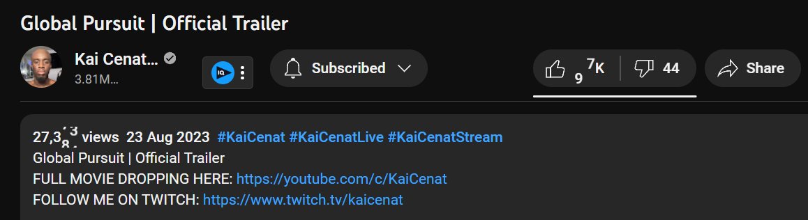 AlgServer's tweet image. YouTube videos now update views and likes live while you're on the video with a nice animation.