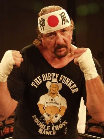 WrestlingBios's tweet photo. Just learning about Terry Funk. Such sad news. The man was a warrior. https://t.co/nuyU3BxExB