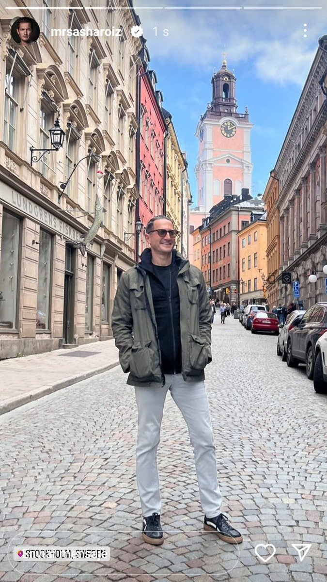PiliTF's tweet photo. #SashaRoiz #mrsasharoiz ππ on Instagram Stories
Stockholm, Sweden
August 2023
#picedited https://t.co/EtfURkMK6C
