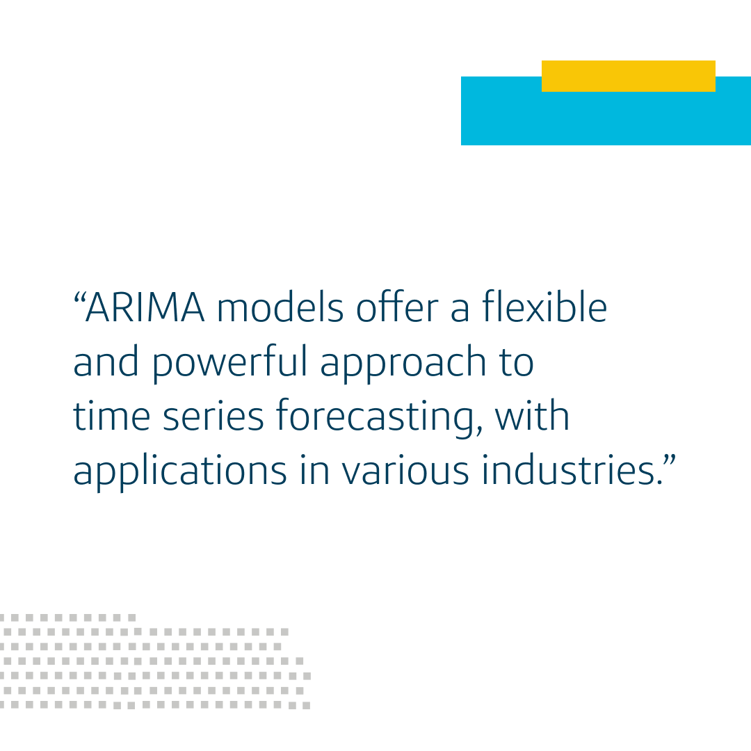 CapitalOneTech's tweet photo. Let’s talk time series data — we have the tips you need for using ARIMA models for time series forecasting in Python. Learn more here 👇