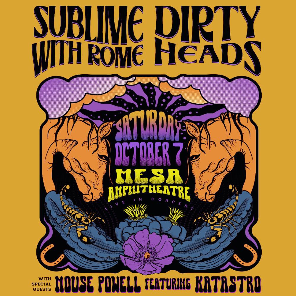 For one night only we will be performing as the backing band for our good friend @mousepowell opening for @SublimeWithRome & @dirtyheads 10/7 in Mesa AZ