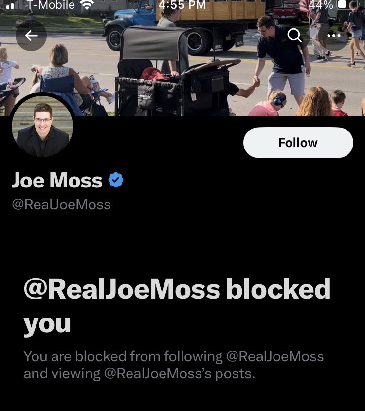 is_anyone_left's tweet photo. Itโs interesting how fragile they are. Extremely unprofessional for a public servant though. #ottawaCounty #ottawaImpact #joeMoss https://t.co/tcBZOygUhG