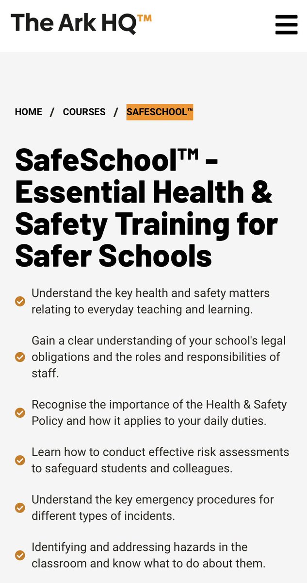 Today our school team continued their prioritisation of student and staff health and safety through our completion of <a href="/TheArkHQ/">The Ark HQ™</a> Safe School training online. A wide myriad of learning within one certified course. #childprotection #riskassessment #fireprevention