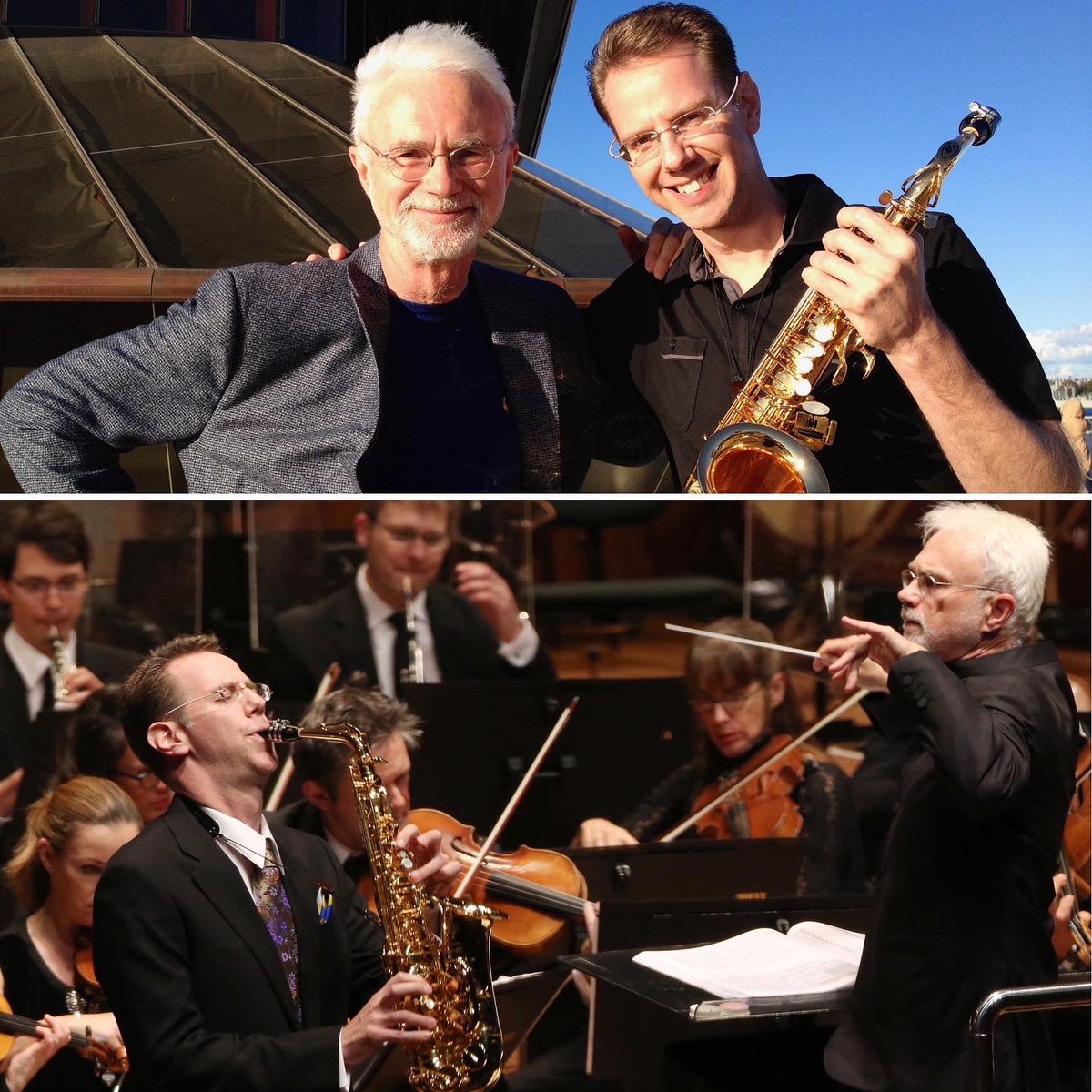 Timothy McAllister (@mcallistersax) on Twitter photo 10 years ago today! A dream come true, and epic collaboration with <a href="/HellTweet/">John Adams</a> John Adams and the Sydney Symphony Orchestra <a href="/sydsymph/">Sydney Symphony Orchestra</a>!
43 performances and counting…
<a href="/Boosey/">Boosey & Hawkes</a>
<a href="/SydOperaHouse/">Sydney Opera House</a>
#Anniversary
#SaxophoneConcerto 🎷 10 years ago today! A dream come true, and epic collaboration with <a href="/HellTweet/">John Adams</a> John Adams and the Sydney Symphony Orchestra <a href="/sydsymph/">Sydney Symphony Orchestra</a>!
43 performances and counting…
<a href="/Boosey/">Boosey & Hawkes</a>
<a href="/SydOperaHouse/">Sydney Opera House</a>
#Anniversary
#SaxophoneConcerto 🎷