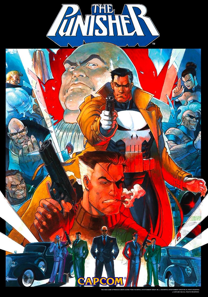 The Punisher / Arcade / Capcom (1993) パニッシャー / Akiman (あきまん)
