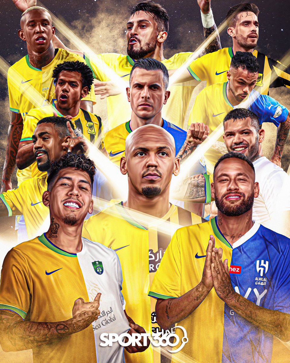 Sport360Arabiya's tweet photo. كتيبة مميزة من نجوم السامبا في دوري روشن السعودي 🇧🇷✨

رتب أفضل 3️⃣ لاعبين برازيليين في الدوري حاليًا 🤔 https://t.co/RFKdaTGt9h
