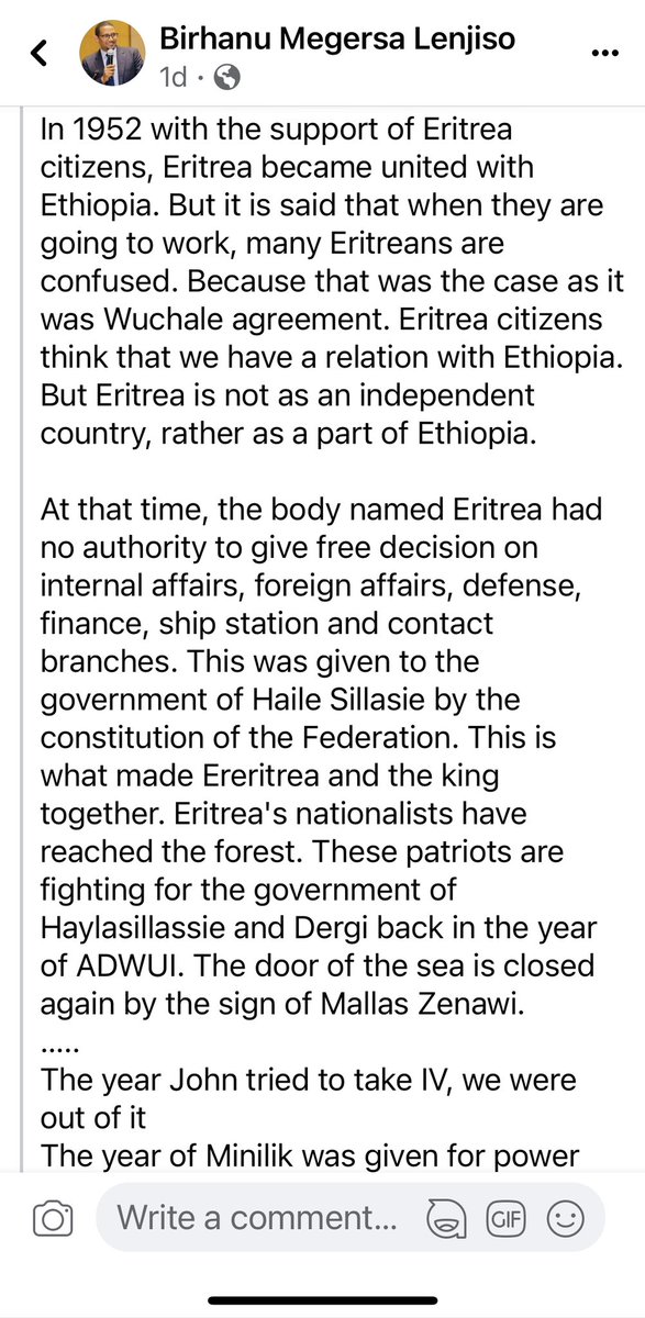 b_almnsy's tweet photo. ✅ Reply to an Ethiopian official:
#Ethiopia is currently going through a major crisis!!!!
Torn after the war in #Tigray and facing a war with the #Amhra region led by the Fano militia and another war with the #Oromo rebels #OLA and other rebels in #Benishangul and in #Gambila who want to liberate their land from the Ethiopian occupation.
✅ #Abiy Ahmed's government is trying to face failure and rupture by uniting the #Ethiopians through chasing dreams in the Red Sea and playing with history because the Ethiopians are generally ignorant of history and it is not studied properly in schools.
✅ The weakness of the government of #Isaias_Afewerki in Eritrea and the Eritreans don’t support the leadership because of its oppression and tyranny tempted the Ethiopian government and made them go to a great lengths in the media in this matter.
✅ Eritreans people, with all its factions and sects, are great patriotic and the sovereignty of #Eritrea and its land is a red line.
Therefore, we warn the Ethiopian government that their battle will not be with #Isaias_Afewerki and his army, but with the entire Eritrean people.
#Eritrea #Ethiopia #Somalia #Sudan #Yemen #إرتريا #السودان #إثيوبيا #الصومال #اليمن