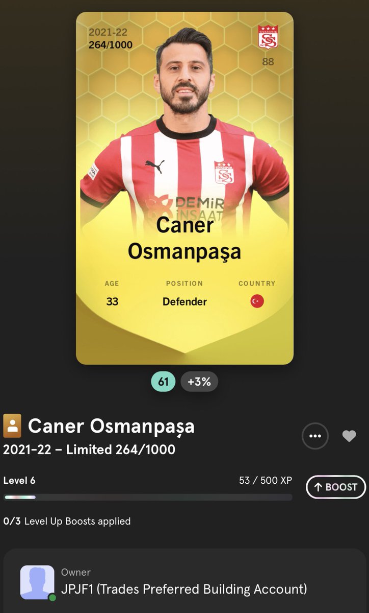 Sorare Giveaway ‼️

Following my first week on Sorare I’m giving away the following three cards to my three different people ( 1 player per winner )

To Enter:
Follow @JenksF1 😁
Like 💫
Retweet 🐤
Tag 2 Friends For Double Entry 🚸

Winners will be announced on Aug 25 @ 17:00 BST